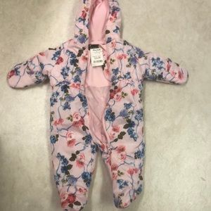 Floral NWT Snow suit